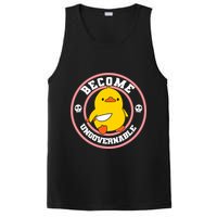 Become Ungovernable Funny Duck Knife Funny Duck Meme Quote  PosiCharge Competitor Tank