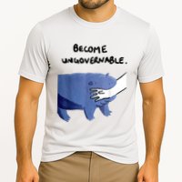 Become Ungovernable Funny Baby Hippo Moo Deng Funny Saying Performance Shirt