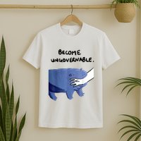 Become Ungovernable Funny Baby Hippo Moo Deng Funny Saying T-Shirt