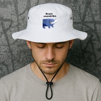 Become Ungovernable Funny Baby Hippo Moo Deng Funny Saying Bucket Hat