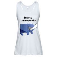 Become Ungovernable Funny Baby Hippo Moo Deng Funny Saying Ladies Essential Flowy Tank