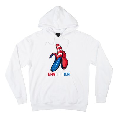 Banana Us Flag Patriotic America Party Funny Fruit Costume Hoodie