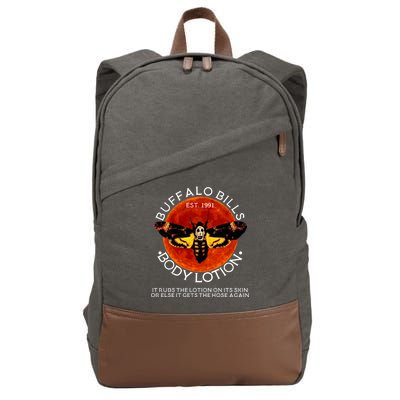 Buffalo Bill Body Lotion Cotton Canvas Backpack