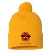 Buffalo Bill Body Lotion Pom Pom 12in Knit Beanie