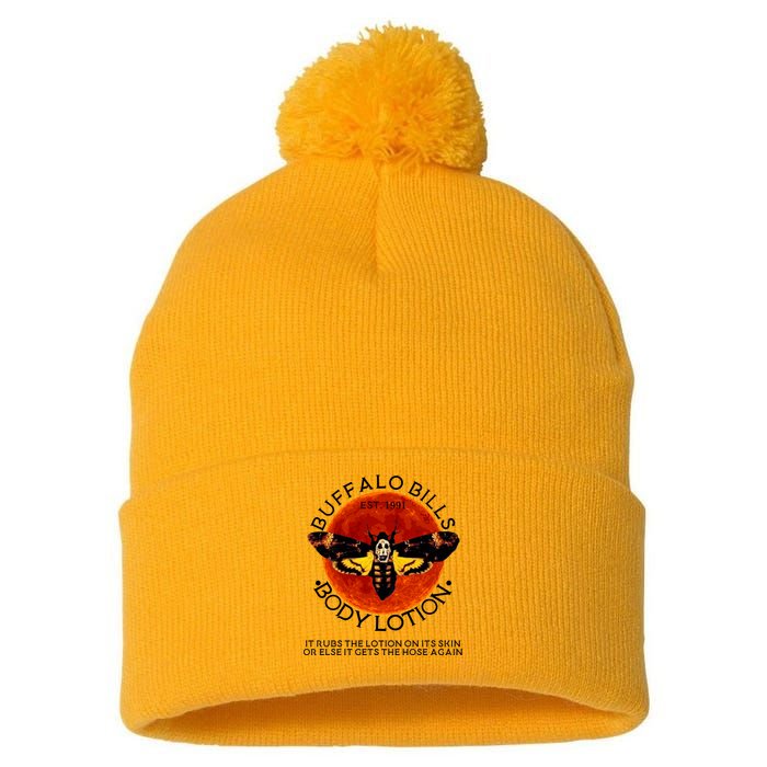 Buffalo Bill Body Lotion Pom Pom 12in Knit Beanie