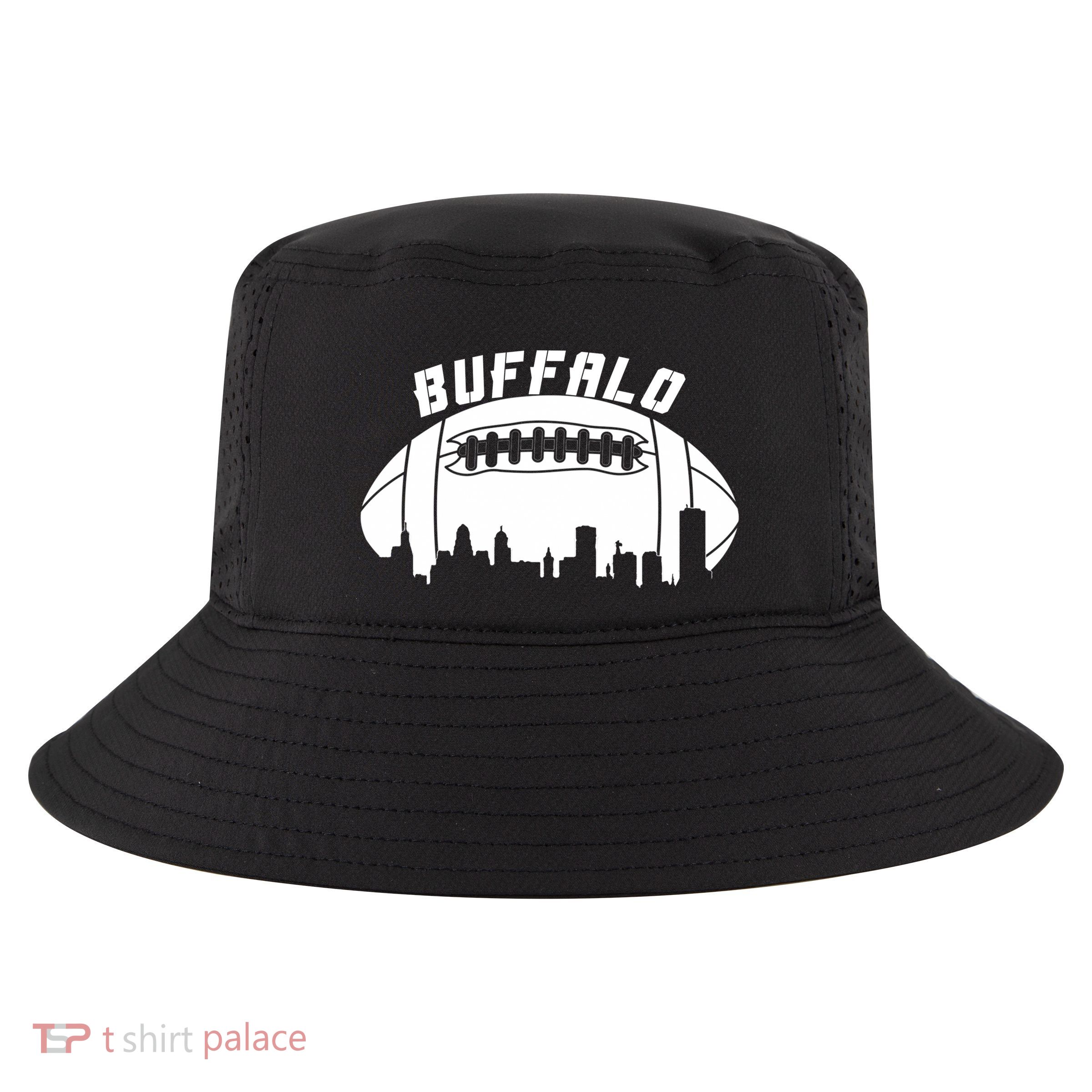 Buffalo Football City Skyline Cool Comfort Performance Bucket Hat