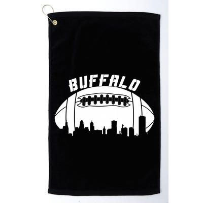 Buffalo Football City Skyline Golf Towel