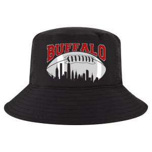 Buffalo Football Fan City Skyline Cool Comfort Performance Bucket Hat