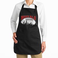 Buffalo Football Fan City Skyline Apron