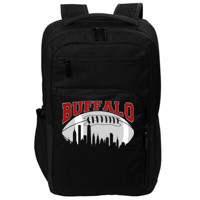 Buffalo Football Fan City Skyline Impact Tech Backpack