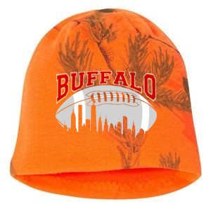 Buffalo Football Fan City Skyline Kati - Camo Knit Beanie