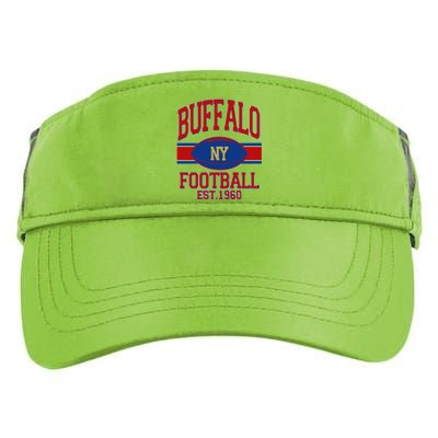 Buffalo New York Football Classic Logo Fan Adult Drive Performance Visor