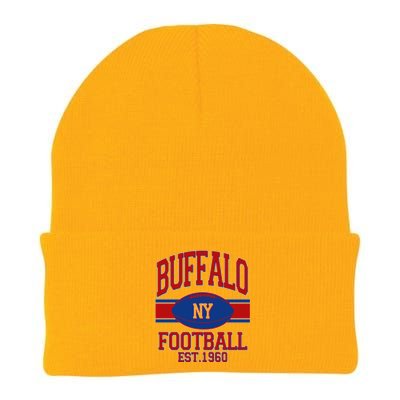 Buffalo New York Football Classic Logo Fan Knit Cap Winter Beanie