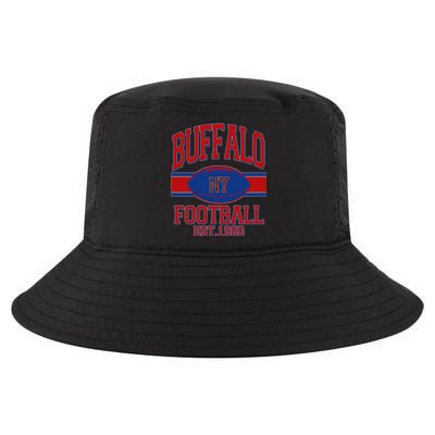 Buffalo New York Football Classic Logo Fan Cool Comfort Performance Bucket Hat