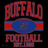Buffalo New York Football Classic Logo Fan Apron