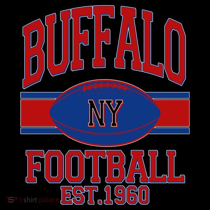 Buffalo New York Football Classic Logo Fan Apron