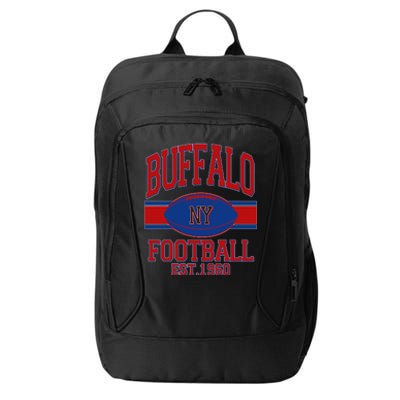 Buffalo New York Football Classic Logo Fan City Backpack