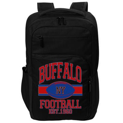 Buffalo New York Football Classic Logo Fan Impact Tech Backpack