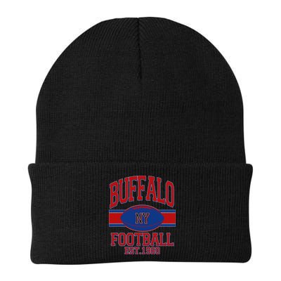 Buffalo New York Football Classic Logo Fan Beanie