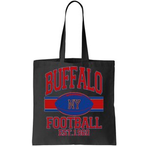 Buffalo New York Football Classic Logo Fan Tote Bag