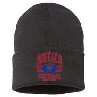 Buffalo New York Football Classic Logo Fan Sustainable Knit Beanie