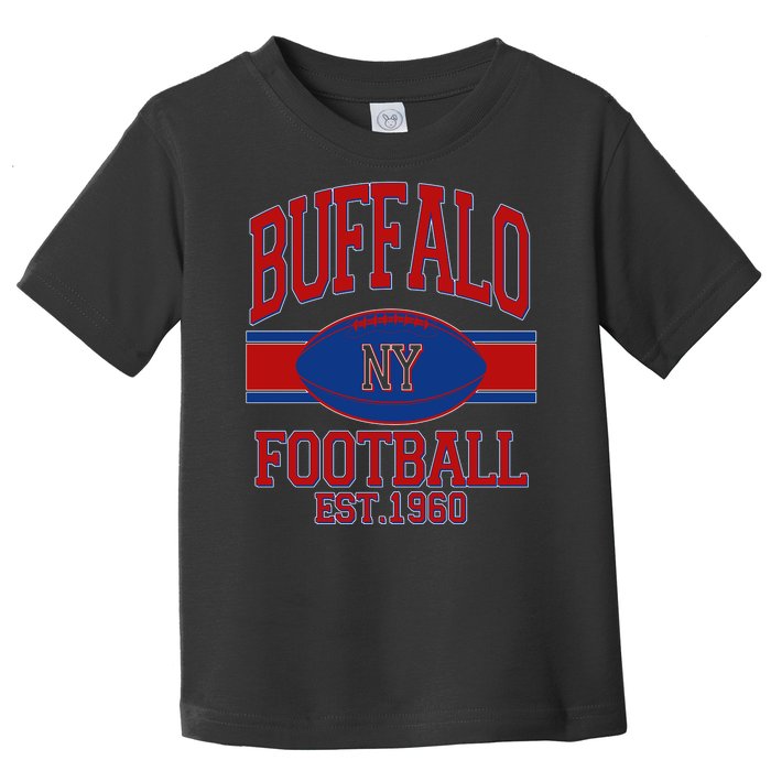 Buffalo New York Football Classic Logo Fan Toddler T-Shirt