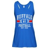 Buffalo NY Football EST 1960 Ladies Essential Flowy Tank