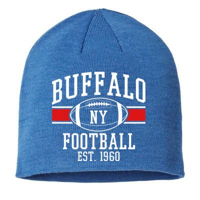 Buffalo NY Football EST 1960 Sustainable Beanie