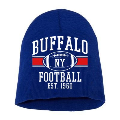 Buffalo NY Football EST 1960 Short Acrylic Beanie