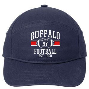 Buffalo NY Football EST 1960 7-Panel Snapback Hat