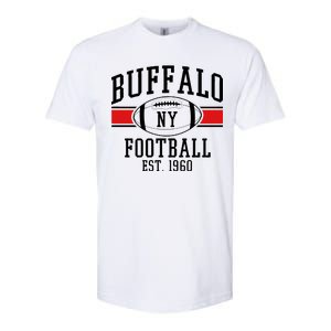 Buffalo NY Football EST 1960 Softstyle CVC T-Shirt