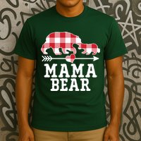 Buffalo Plaid Mama Bear T-Shirt