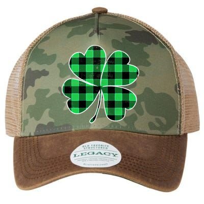 Buffalo Plaid Vintage Clover Legacy Tie Dye Trucker Hat