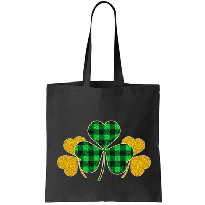 Buffalo Shamrock Plaid Irish Clovers Bag