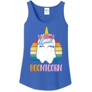 Boonicorn Unicorn Ghost Happy Halloween Costumes Meaningful Gift Ladies Essential Tank