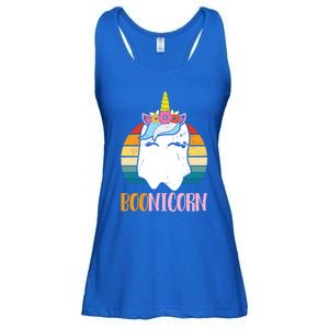 Boonicorn Unicorn Ghost Happy Halloween Costumes Meaningful Gift Ladies Essential Flowy Tank