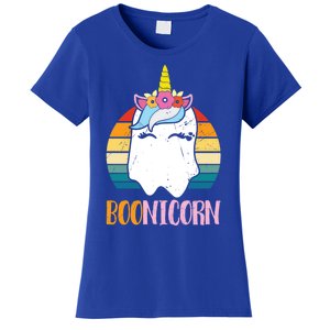 Boonicorn Unicorn Ghost Happy Halloween Costumes Meaningful Gift Women's T-Shirt