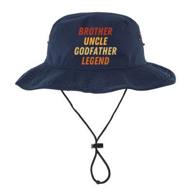 Brother Uncle Godfather Legend For A Favorite Best Uncle Legacy Cool Fit Booney Bucket Hat