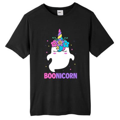 Boonicorn Unicorn Ghost Costume Halloween Party Gift Tall Fusion ChromaSoft Performance T-Shirt