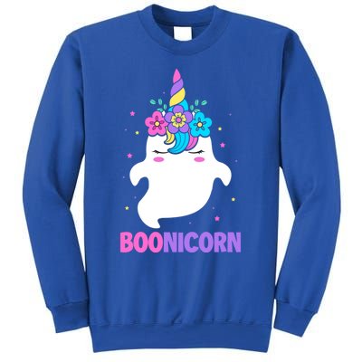 Boonicorn Unicorn Ghost Costume Halloween Party Gift Sweatshirt