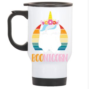 Boonicorn Unicorn Ghost Happy Halloween Costumes Gift Stainless Steel Travel Mug