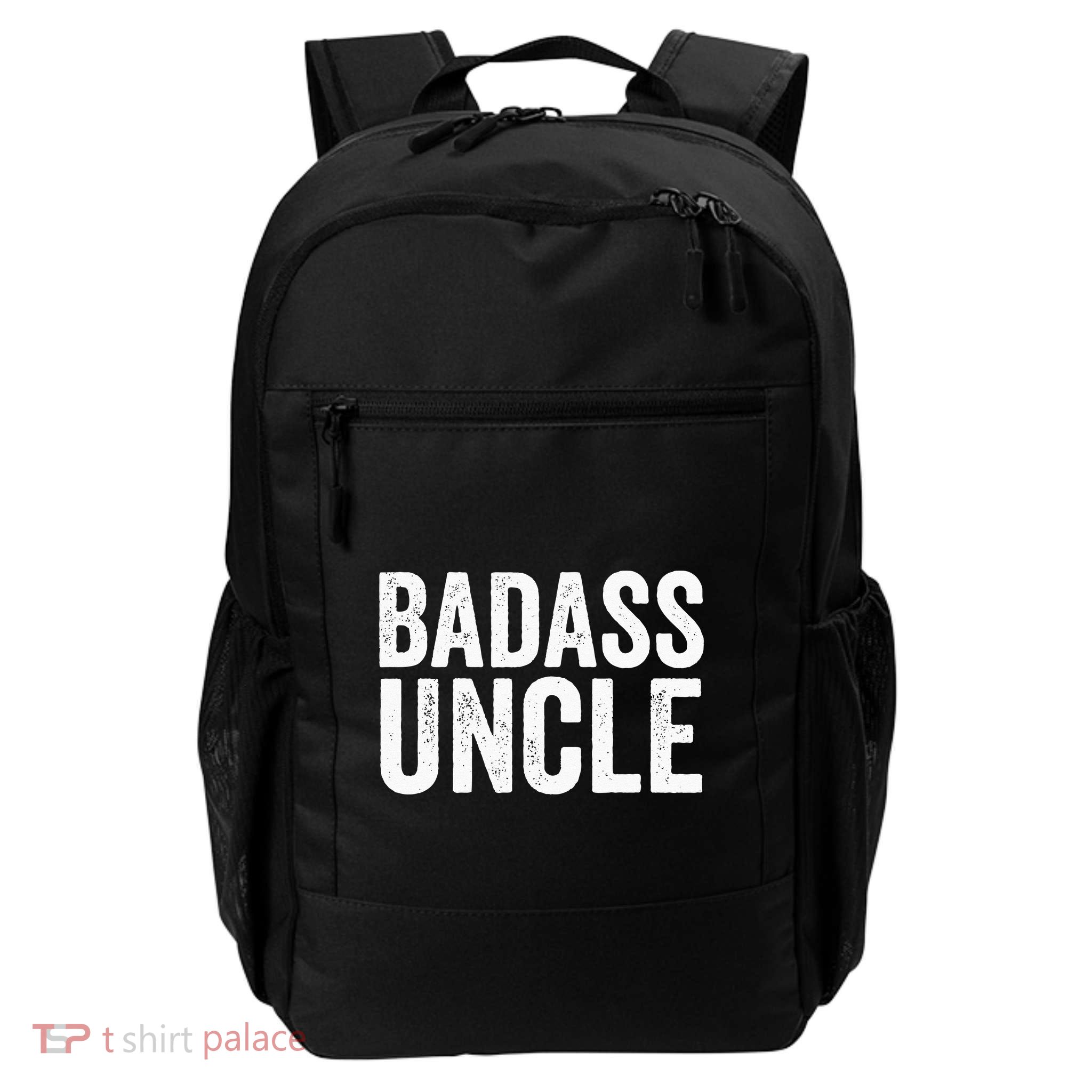 Badass Uncle Gift Funny Nephew Niece Uncles Retro Gift Idea Backpack