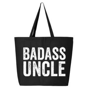 Badass Uncle Gift Funny Nephew Niece Uncles Retro Gift Idea 25L Jumbo Tote