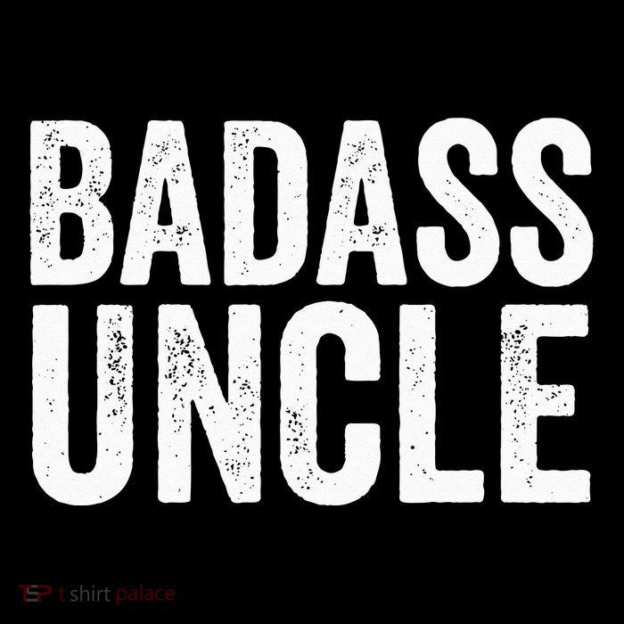 Badass Uncle Gift Funny Nephew Niece Uncles Retro Gift Idea Zip Tote Bag