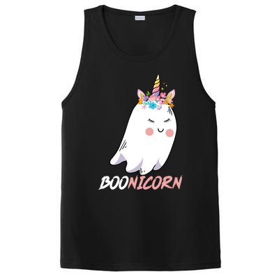 Boonicorn Unicorn Ghost Halloween Gift Cool Gift PosiCharge Competitor Tank