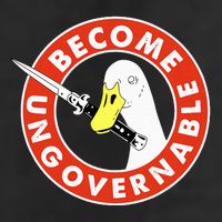 Become Ungovernable Goose Knife Funny Quote Cool Comfort Performance Bucket Hat