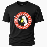 Become Ungovernable Goose Knife Funny Quote Performance Shirt