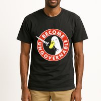 Become Ungovernable Goose Knife Funny Quote Tall T-Shirt