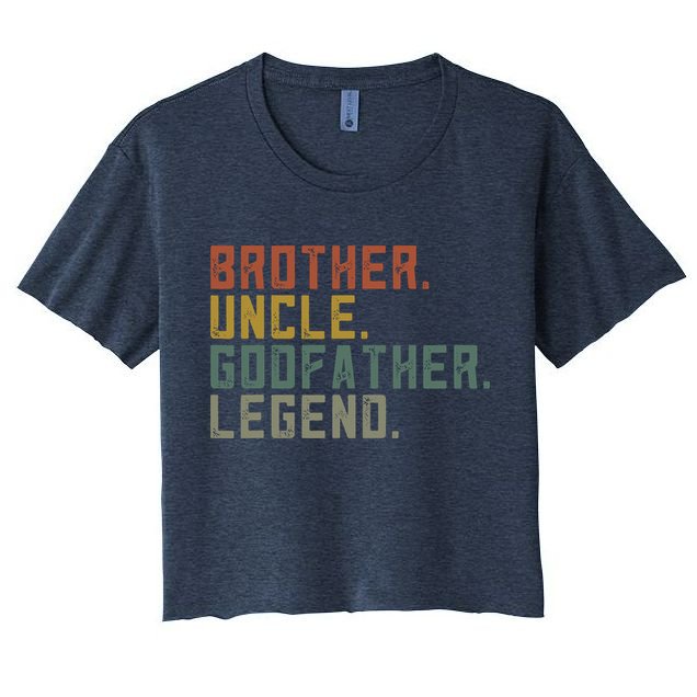 Brother Uncle Godfather Legend Crop Top