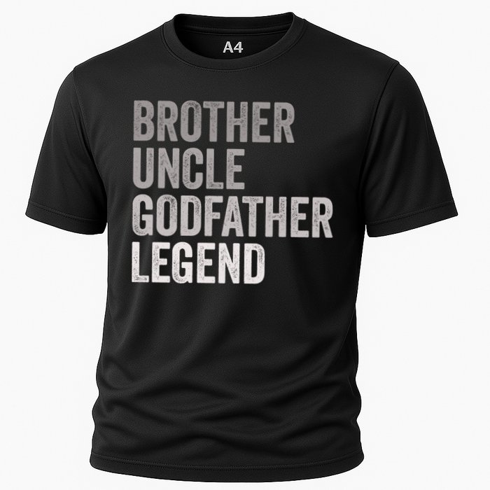 Brother Uncle Godfather Legend Favorite Best Uncle Meaningful Gift Cooling Performance Crew T-Shirt